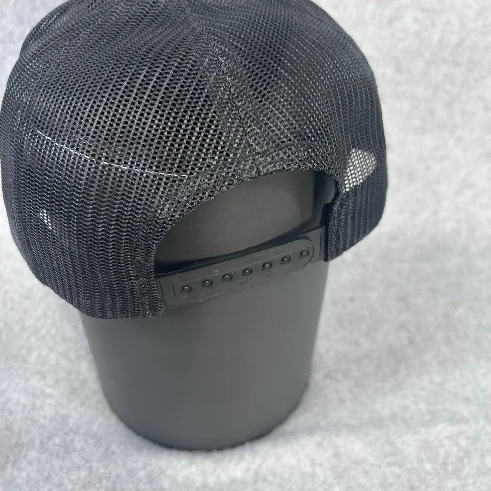 Tattoo Machine Logo WR Black Mesh Trucker Hat Snapback Cap Yupoong Classics